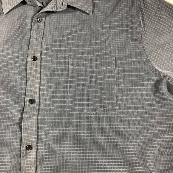 Croft & Barrow Blue short sleeve dress shirt XXL‎ - Picture 2 of 3